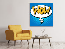 Load image into Gallery viewer, Canvas print Pop Art Speech Bubble
