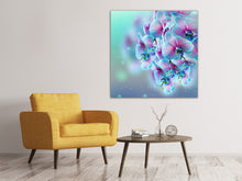 Load image into Gallery viewer, Canvas print Colored Orchids