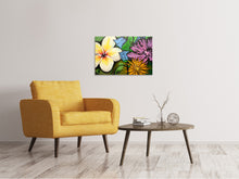 Load image into Gallery viewer, Canvas print Graffiti Flowers