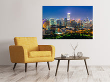 Load image into Gallery viewer, Canvas print Skyline One Night In Bangkok