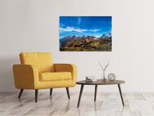 Load image into Gallery viewer, Canvas print Swiss Alps In Spring