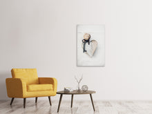 Load image into Gallery viewer, Canvas print Heart Key