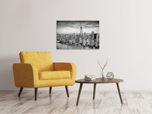 Load image into Gallery viewer, Canvas print Skyline Black And White Photography New York