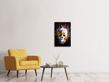 Load image into Gallery viewer, Canvas print Psychedelic Skull