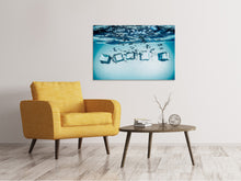 Load image into Gallery viewer, Canvas print Ice Quadro