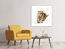 Load image into Gallery viewer, Canvas print Painting Lynx