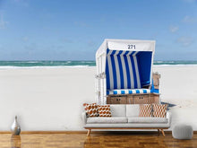 Load image into Gallery viewer, Photo Wallpaper Beach chair 271