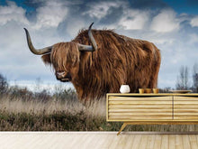 Load image into Gallery viewer, Photo Wallpaper Attention bull!