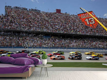 Load image into Gallery viewer, Photo Wallpaper Car Racing in Nascar