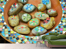 Load image into Gallery viewer, Photo Wallpaper Painted stones