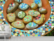 Load image into Gallery viewer, Photo Wallpaper Painted stones