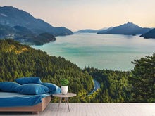 Load image into Gallery viewer, Photo Wallpaper Best view of the mountain lake