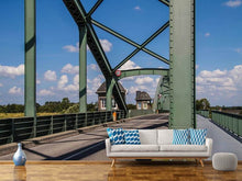 Load image into Gallery viewer, Photo Wallpaper Bridge in steel construction