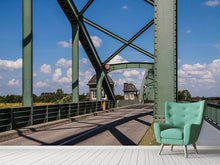 Load image into Gallery viewer, Photo Wallpaper Bridge in steel construction