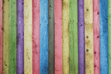 Load image into Gallery viewer, Photo Wallpaper Colorful wood