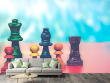 Load image into Gallery viewer, Photo Wallpaper Colorful chess