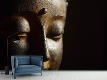 Load image into Gallery viewer, Photo Wallpaper Close up Buddha head