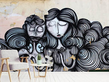 Load image into Gallery viewer, Photo Wallpaper The couple on the wall