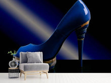 Load image into Gallery viewer, Photo Wallpaper The blue high heel
