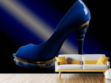 Load image into Gallery viewer, Photo Wallpaper The blue high heel