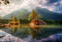 Load image into Gallery viewer, Photo Wallpaper The clear mountain lake