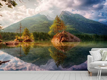 Load image into Gallery viewer, Photo Wallpaper The clear mountain lake