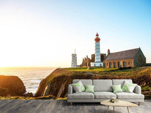 Load image into Gallery viewer, Photo Wallpaper The lighthouse at sunrise