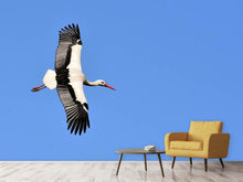 Load image into Gallery viewer, Photo Wallpaper The stork in action