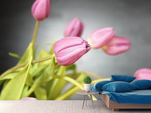 Load image into Gallery viewer, Photo Wallpaper The tulip bouquet in pink