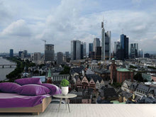 Load image into Gallery viewer, Photo Wallpaper The roofs of Frankfurt
