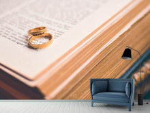 Load image into Gallery viewer, Photo Wallpaper The golden wedding rings