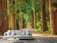 Load image into Gallery viewer, Photo Wallpaper The green avenue