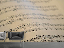 Load image into Gallery viewer, Photo Wallpaper The music notes