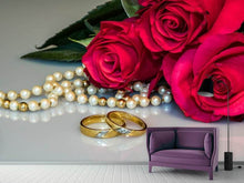 Load image into Gallery viewer, Photo Wallpaper The rings of love