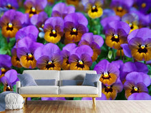 Load image into Gallery viewer, Photo Wallpaper The pansies