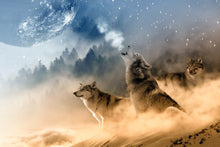 Load image into Gallery viewer, Photo Wallpaper The world of wolves