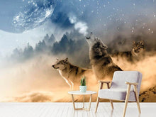 Load image into Gallery viewer, Photo Wallpaper The world of wolves