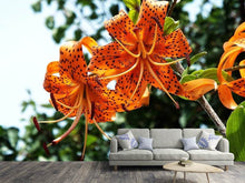Load image into Gallery viewer, Photo Wallpaper The wild tiger lilies