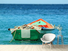 Load image into Gallery viewer, Photo Wallpaper A fishing boat