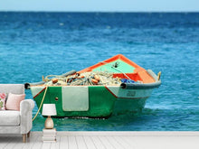 Load image into Gallery viewer, Photo Wallpaper A fishing boat