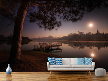 Load image into Gallery viewer, Photo Wallpaper A lake at the forest