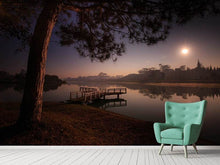 Load image into Gallery viewer, Photo Wallpaper A lake at the forest