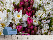 Load image into Gallery viewer, Photo Wallpaper A bouquet of water lilies