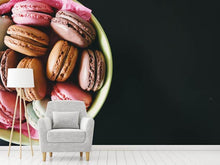 Load image into Gallery viewer, Photo Wallpaper A bowl of macaroons