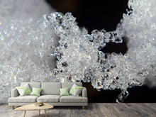 Load image into Gallery viewer, Photo Wallpaper Ice crystals XL