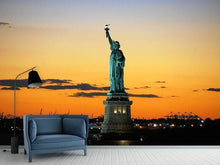 Load image into Gallery viewer, Photo Wallpaper Statue of Liberty in the evening light