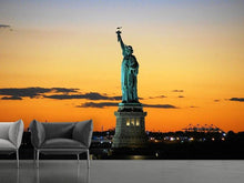 Load image into Gallery viewer, Photo Wallpaper Statue of Liberty in the evening light