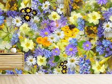 Load image into Gallery viewer, Photo Wallpaper Fresh spring flowers