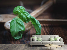 Load image into Gallery viewer, Photo Wallpaper Fresh basil XL