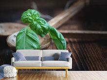 Load image into Gallery viewer, Photo Wallpaper Fresh basil XL